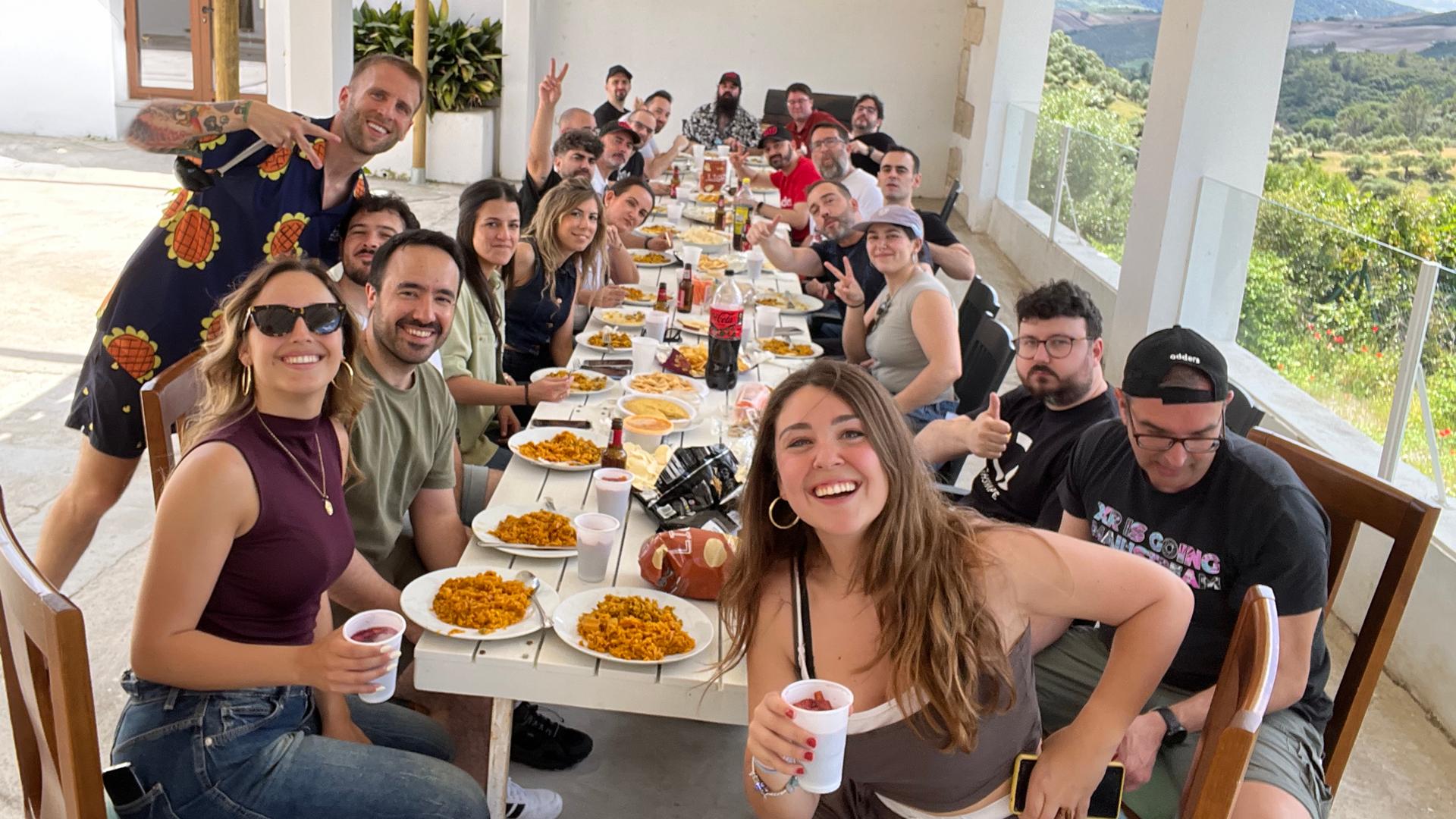 Odders team after the rural retreat